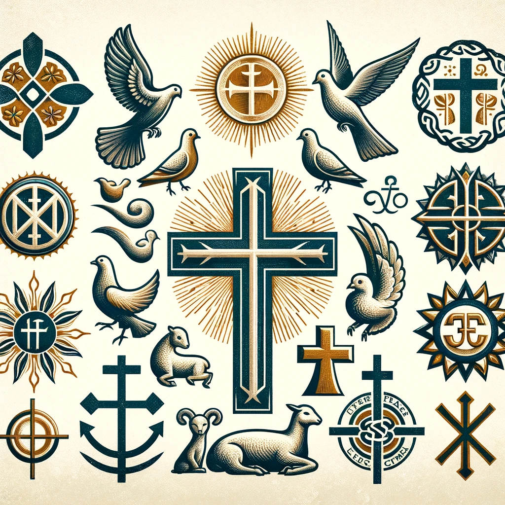 símbolos místicos cristão